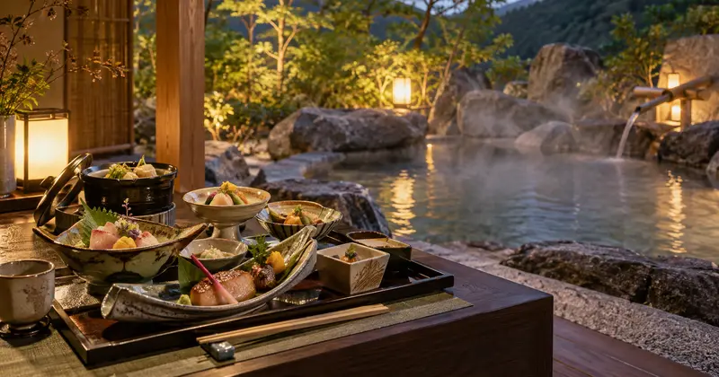 箱根花紋の料理と10種類の温泉に関する口コミ