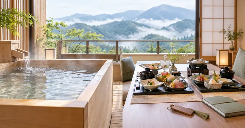 箱根の露天風呂付き客室と部屋食対応宿の比較