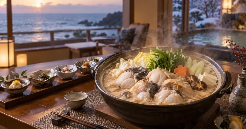 茨城であんこう鍋が食べられるおすすめ宿5選