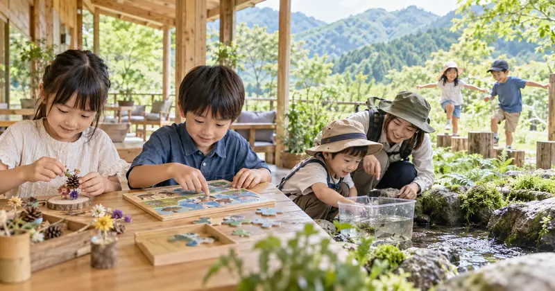 マグマリゾート下部の子ども向けアクティビティ