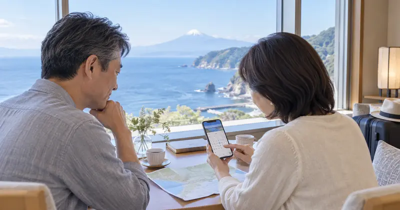 西伊豆の記念日旅行におすすめの宿選び