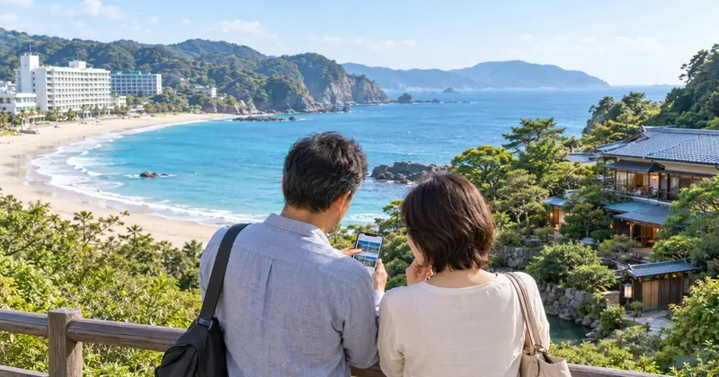 下田温泉の海沿いホテルと静かな温泉旅館を比較