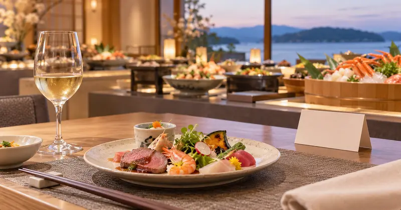 TAOYA和倉の食事付きプランと素泊まりプランを比較するイメー