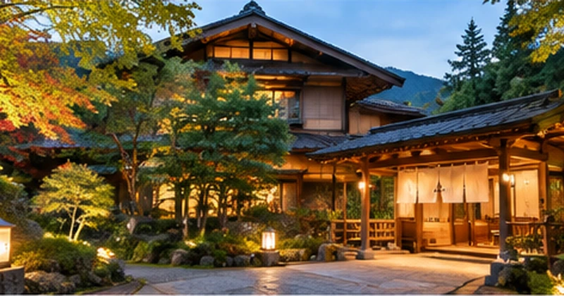 平の高房の客室選びと木造旅館の魅力を表した山あいの温泉宿イメージ