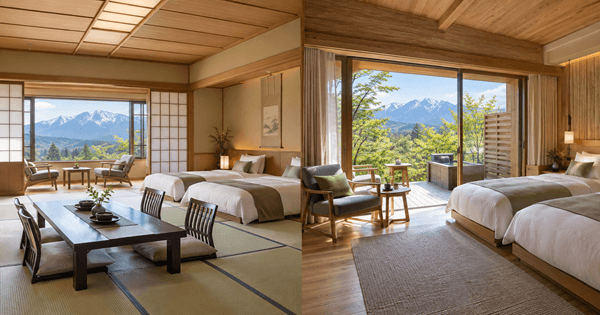 二人静の本邸と別邸一花一葉を比較