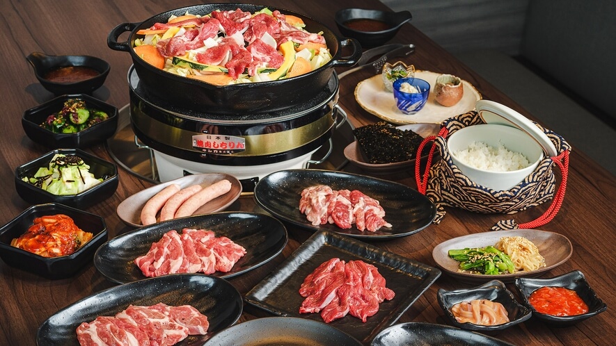 【夕食】北ジン　食べ放題イメージ（スタンダード）