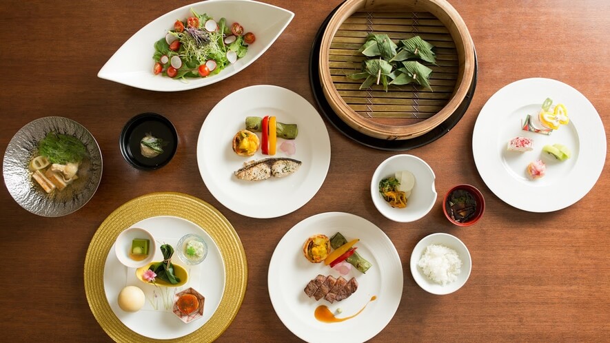 「夕食」あうら橘の創作料理「べっぴん料理」