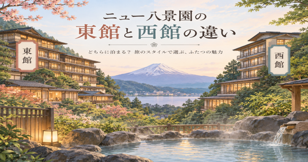 ニュー八景園の東館と西館の違い